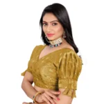 buy gold embroidery blouse online