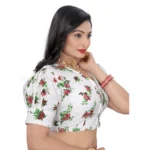 Women's Floral Blouse - Angle 3