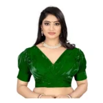 NariHaat Green Organza Blouse