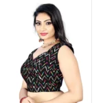 Generic Women's Phantom Sequins Readymade Blouse (Black, Size: Free Size) - Image 3