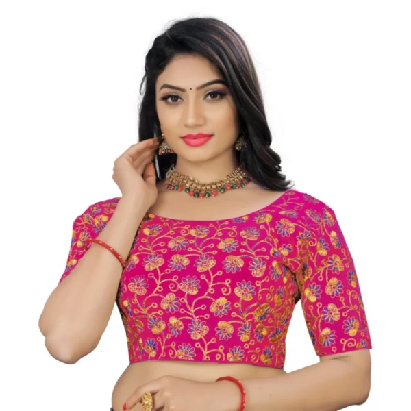 Pink Phantom Cording Readymade Blouse