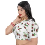 Women's Floral Blouse - Angle 2