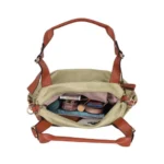 Generic Women's Faux Leather Solid Tote Bag (Green) - Image 2