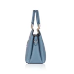 Generic Women's Faux Leather Printed Adjustable Long Belt Handbag (Blue) - Image 5