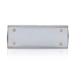 Generic Women's Faux Leather Solid Handbag (Blue) - Image 2