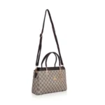 Generic Women's Faux Leather Printed Handbag (Coffee) - Image 2
