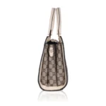 Generic Women's Faux Leather Printed Handbag (Beige) - Image 5