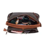 Generic Women's Faux Leather Solid Sling Bag (Green) - Image 2