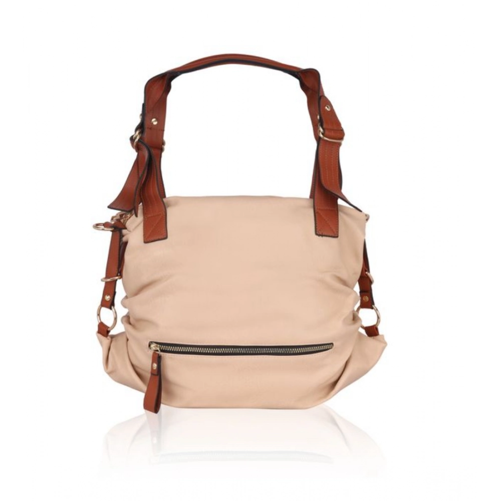 53744831226_dbfa17d229_o_d-1000x1000-1.webp Generic Women's Faux Leather Solid Tote Bag (Beige) - Image 1