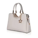 Generic Women's Faux Leather Printed Adjustable Long Belt Handbag (White) - Image 6