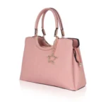 Generic Women's Faux Leather Printed Adjustable Long Belt Handbag (Pink) - Image 6