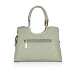 Generic Women's Faux Leather Printed Adjustable Long Belt Handbag (Green) - Image 4