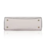 Generic Women's Faux Leather Textured Adjustable Long Belt Handbag (White) - Image 3