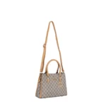 Generic Women's Faux Leather Printed Handbag (Camel) - Image 2