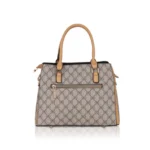 Generic Women's Faux Leather Printed Handbag (Camel) - Image 4