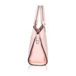 Generic Women's Faux Leather Solid Handbag (Pink) - Image 5