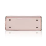 Generic Women's Faux Leather Metal Beads Handbag (Khaki) - Image 3