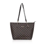 Generic Women's Faux Leather Printed Tote Bag (Brown) - Image 3