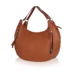 Generic Women's Faux Leather Solid Tote Bag (Brown) - Image 6