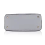 Generic Women's Faux Leather Printed Adjustable Long Belt Handbag (Grey) - Image 3