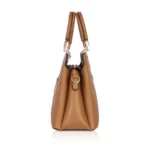 Generic Women's Faux Leather Printed Adjustable Long Belt Handbag (Brown) - Image 5