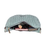 Generic Women's Faux Leather Textured Handbag (Blue) - Image 2