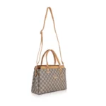 Generic Women's Faux Leather Printed Handbag (Camel) - Image 2