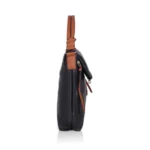 Generic Women's Faux Leather Solid Sling Bag (Black) - Image 3