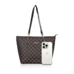 Generic Women's Faux Leather Printed Tote Bag (Brown) - Image 2