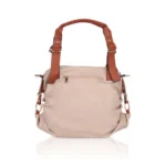 Generic Women's Faux Leather Solid Tote Bag (Grey) - Image 4