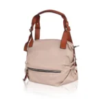 Generic Women's Faux Leather Solid Tote Bag (Grey) - Image 6