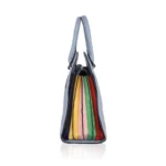 Generic Women's Faux Leather Printed Adjustable Long Belt Handbag (Blue) - Image 3