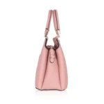 Generic Women's Faux Leather Printed Adjustable Long Belt Handbag (Pink) - Image 5