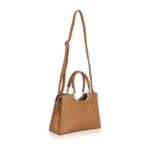 Generic Women's Faux Leather Printed Adjustable Long Belt Handbag (Brown) - Image 2