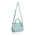 Generic Women's Faux Leather Metal Beads Handbag (Green) - Image 2