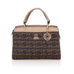 Hilver Faux Leather Printed Handbag