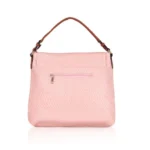 Generic Women's Faux Leather Textured Sling Bag (Pink) - Image 4