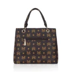 Generic Women's Faux Leather Printed Handheld Bag (Brown ) - Image 2