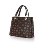 Generic Women's Faux Leather Printed Handheld Bag (Brown ) - Image 4