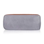 Generic Women's Faux Leather Textured Tote Bag (Blue) - Image 3