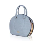 Generic Women's Faux Leather Printed Adjustable Long Belt Handbag (Blue) - Image 6