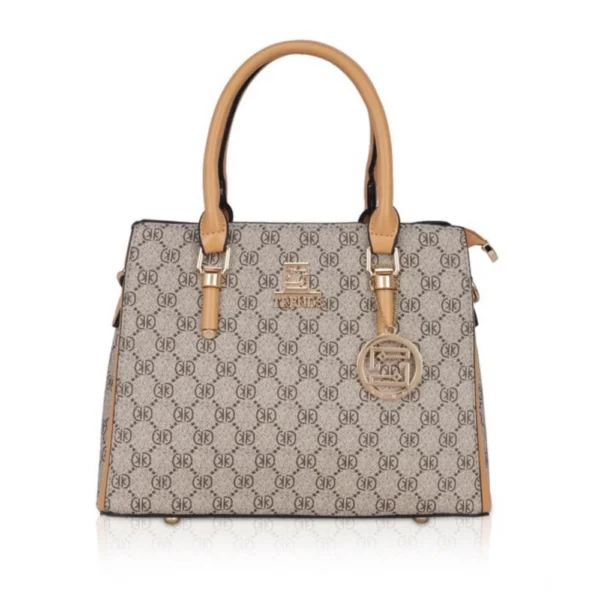 Women's Camel Faux Leather Handbag