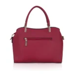 Women's Maroon Handbag - Angle 4