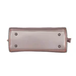 Generic Women's Faux Leather Metal Beads Handbag (Bronze) - Image 3