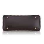 Generic Women's Faux Leather Printed Handbag (Coffee) - Image 3