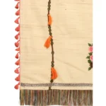 Generic Women's Cotton Embroidered Dupatta (Beige, Length: 1.5 to 2 Mtr) - Image 4