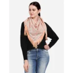 Generic Women's Cotton Embroidered Dupatta (Offwhite, Length: 0.5 to 1 Mtr) - Image 2