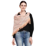 Generic Women's Cotton Embroidered Dupatta (Offwhite, Length: 0.5 to 1 Mtr)