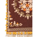 Generic Women's Cotton Embroidered Dupatta (Peach, Length: 1.5 to 2 Mtr) - Image 5
