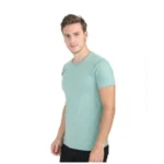 Generic Men's Casual Short Sleeves Cotton Round Neck T-shirt (Green) - Image 5